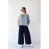 Kulotky Daria denim modrá