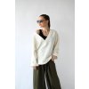 Oversize V-neck svetr