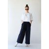 Culottes Daria tmavě modrá