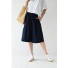 Bermudy Sara denim tmavě modrá