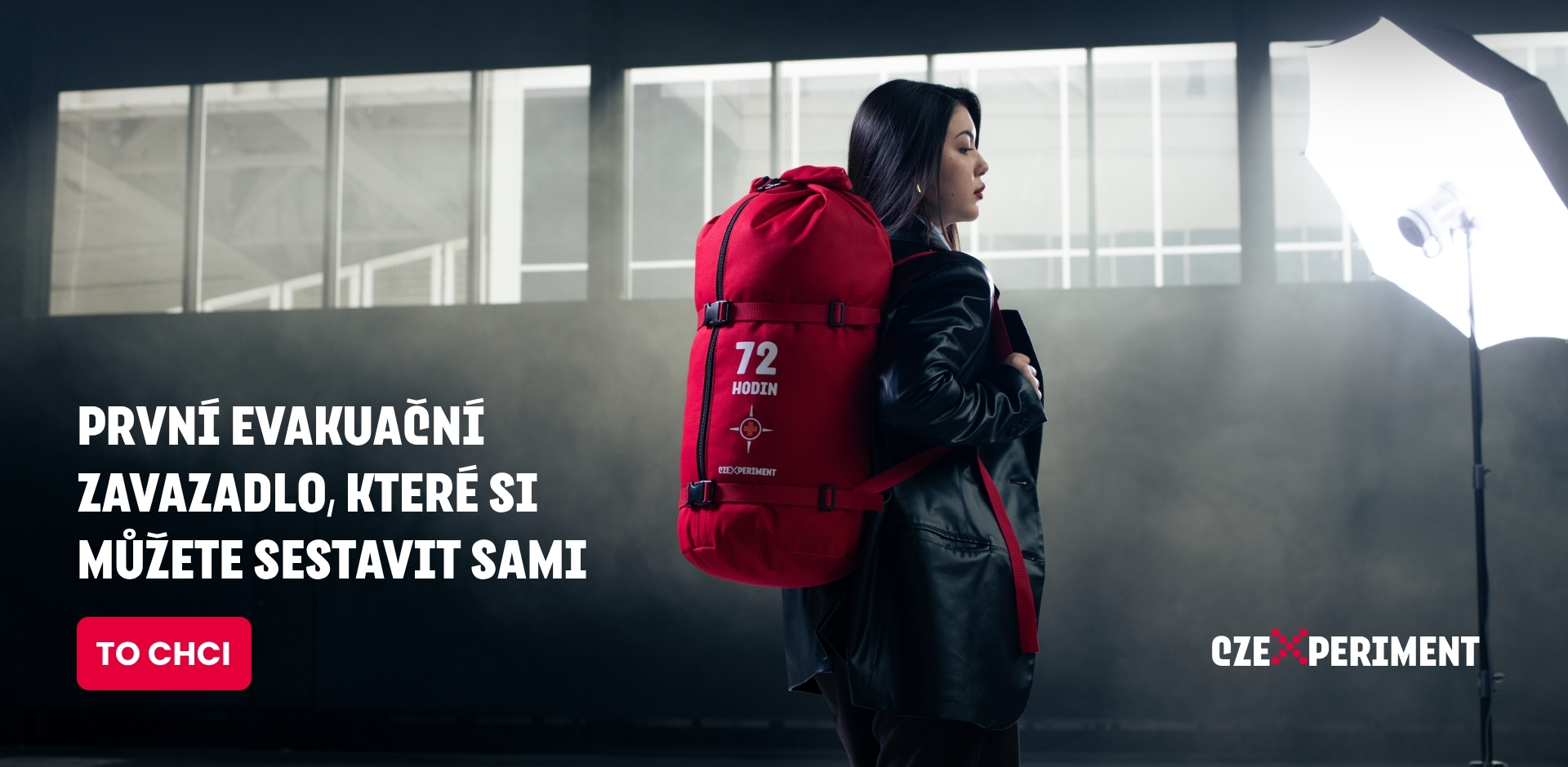 První evakuační zavazadlo, které si můžete sestavit sami