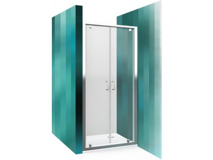 Sprchové dveře dvoukřídlé 80 cm LLDO2 | czkoupelna.cz