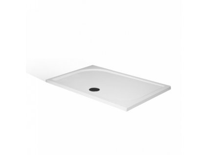 Obdélníková sprchová vanička KC1280 z litého mramoru 120x80 cm | czkoupelna.cz