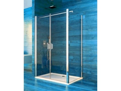 Sprchový obdélníkový kout LIMA 90x80x190 cm, rám chrom ALU | czkoupelna.cz
