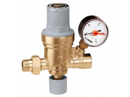 Caleffi 553 1/2" AUTOMATICKÁ DOPOUŠTĚCÍ SESTAVA S MANOMETREM | czkoupelna.cz