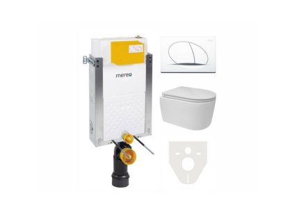 WC komplet pro zazdění s přislušenstvím MM01SETRA | czkoupelna.cz