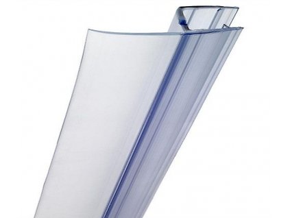 Stírací lišta silikonová rovná 187 cm, na sprchové dveře 5 - 6 mm - sada 2 ks | czkoupelna.cz
