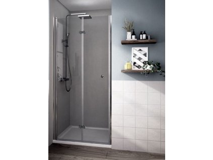 SMART 80 - zalamovací sprchové dveře do niky 76-81x185 cm | czkoupelna.cz