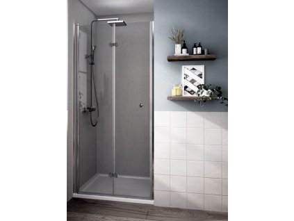 SMART 100 - zalamovací sprchové dveře do niky 96-101x185 cm | czkoupelna.cz
