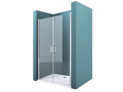 Trend 100 - sprchové dvoukřídlé dveře 97-101x185 cm | czkoupelna.cz