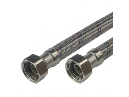 CR486H Hadice připojovací nerez 18x26, FxF, 3/4"x3/4", 80 cm