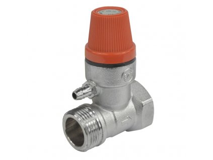 Ventil pojišťovací pro bojler, 1/2", MxF, 6 bar | czkoupelna