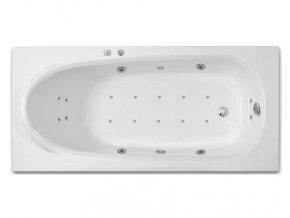 Hydromasážní vana rohová