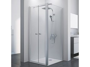 Obdélníkový sprchový kout ROSS Komfort kombi 120 x 90 cm | czkoupelna.cz