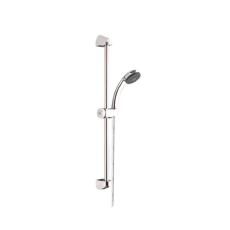 Mereo Sprchová souprava, jednopolohová sprcha sprchová hadice, nastavitelný držák, plast/chrom