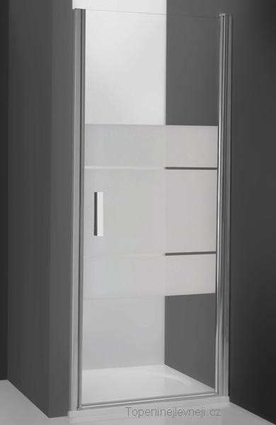 Roltechnik TCN1/1200 Jednokřídlé sprchové dveře Výplň: intima bezpečnostní sklo 6 mm s úpravou ROLSHIELD zabraňující usazování nečistot, mastnot a vodního kamene