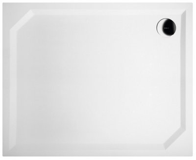 Gelco SARA sprchová vanička z litého mramoru, obdélník 110x80x4cm hladký povrch