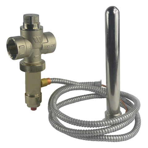 Klum Termostatický ventil bezpečnostní WATTS STS 20 - 3/4" pro chladící smyčku