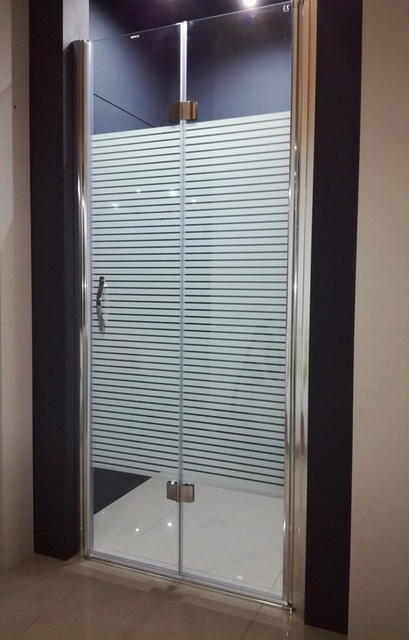 Sprchové dveře do niky GELCO LEGRO 900 mm GL1290 sklo čiré s fólií Linea