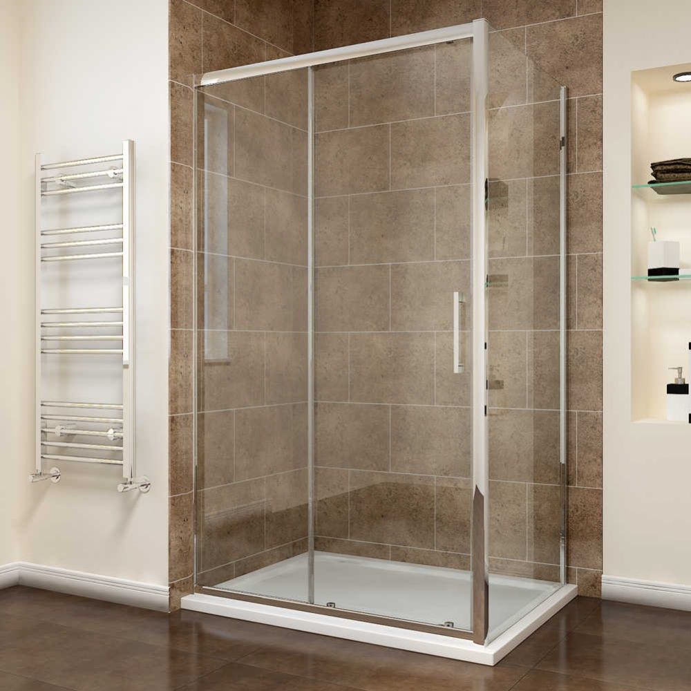 ROSS Comfort KOMBI - obdélníkový sprchový kout 100x90 cm čiré bezpečnostní sklo 6 mm úpravou proti vodnímu kameni