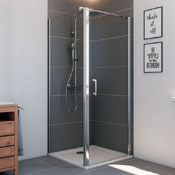 ROSS D1 Kombi 85x90x190 cm - obdélníková sprchová zástěna Lze instalovat na vaničku nebo přímo na podlahu