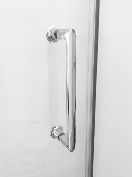 ROSS Madlo na sprchové dveře kovové - 1ks