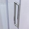 Obdélníkový sprchový kout ROLER 1400x800 mm, posuvné dveře  bezpečnostní sklo 8 mm s povrchovou úpravou na bázi nanotechnologie