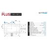 Santech VANA PLUS 185 x 90 cm, L/P