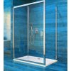 Sprchový čtvercový kout LIMA 100x100 cm, rám chrom ALU | czkoupelna.cz