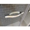Premium 81-86 cm čiré sklo 6 mm - Sprchové dveře do niky madlo