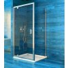 Sprchový jednokřídlý čtvercový kout LIMA 100x100x190 cm, rám chrom ALU | czkoupelna.cz