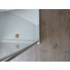 Walk-In PLUS 90 sprchová zástěna (88-90)+30x195 cm  Lze instalovat na vaničku nebo přímo na podlahu