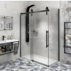 VOLCANO obdélníkový sprchový kout 160x90 GELCO GV1416-GV3490 BLACK | czkoupelna.cz