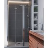 Mistral PLUS40 135 - zalamovací sprchové dveře 132-137 cm