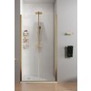 Komfort T2 100 gold - sprchové dvoukřídlé dveře 96-101 cm foto | czkoupelna.cz