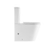 WC kombi, vyvýšené, vario odpad, kapotované, Smart Flush RIMLESS, keramické vč. sedátka