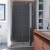 Komfort T2 PLUS20 135 - sprchové dvoukřídlé dveře 132-137 cm pravá | czkoupelna.cz