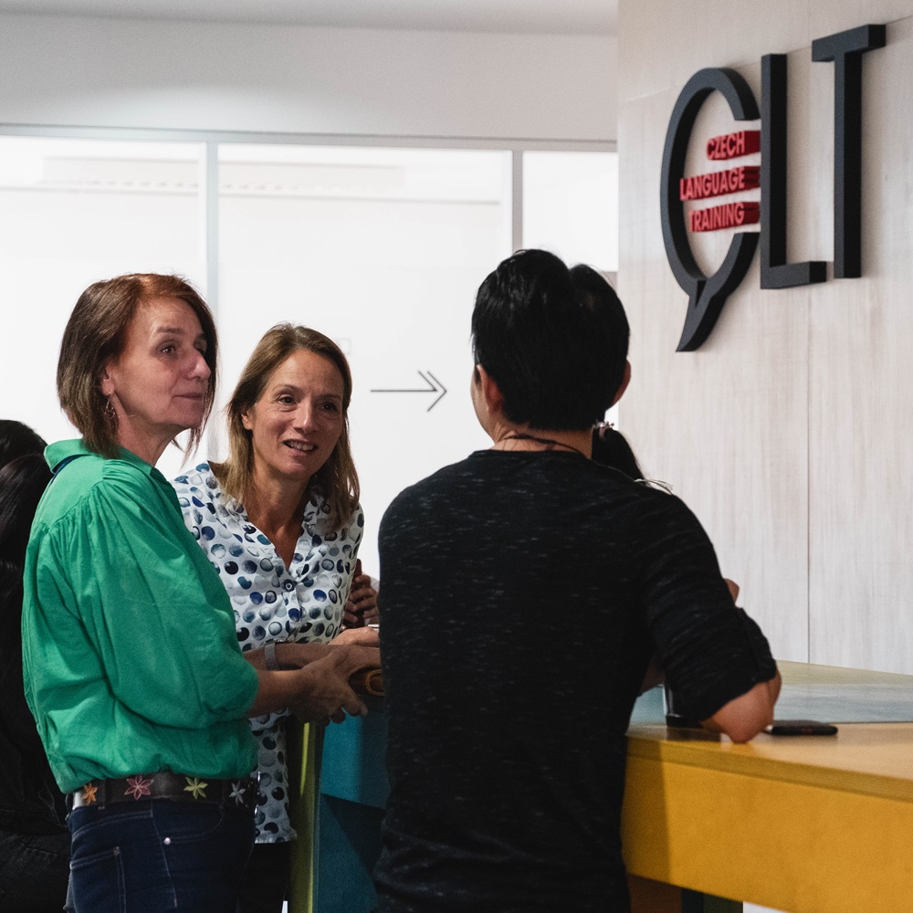 Czech language lessons for foreigners at CLT