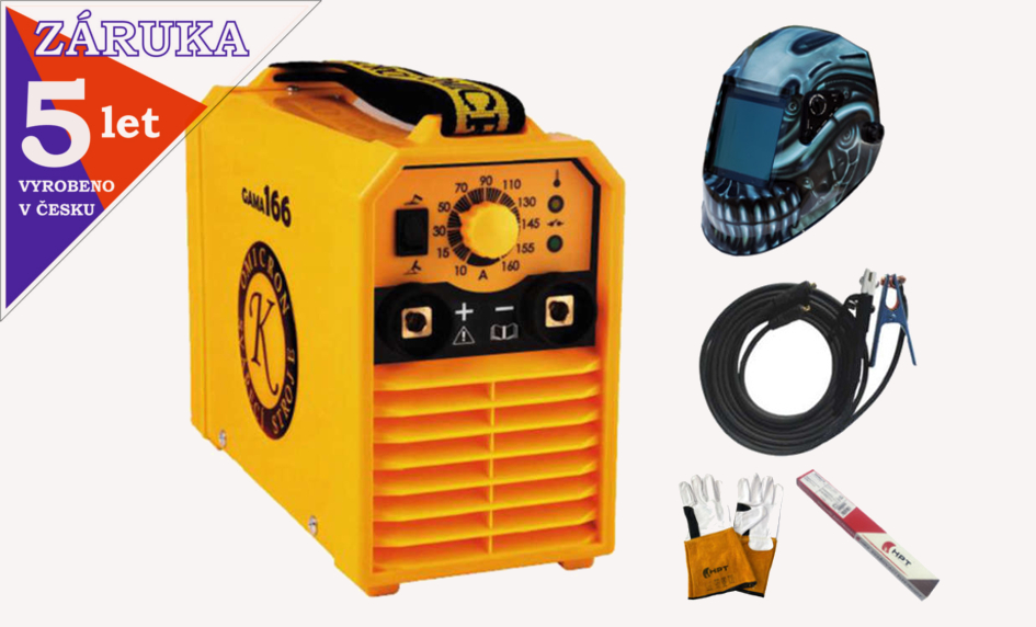 GAMA 166 Česká svářečka pro elektrodu