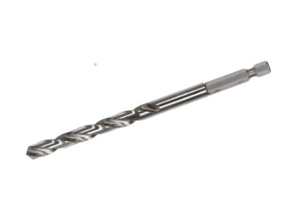 Vrták do kovu 1/4" 6-hran 2,5x80/30mm vybrušovaný HSS-G DIN338