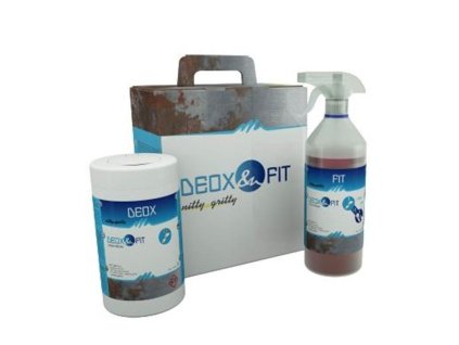 DEOX FIT sada pro cisteni svaru nerez oceli