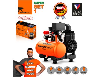 KOMPRESOR PANTERMAX AirFlow 3 SILENT