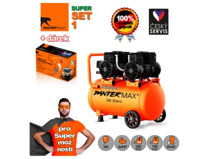 KOMPRESOR PANTERMAX AirFlow 56 SILENT SET11