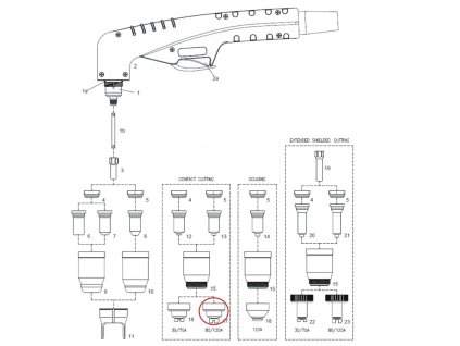 Nastavec kontaktni 5035 SCP 120 1