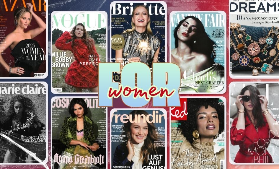 Zahraniční časopisy pro ženy