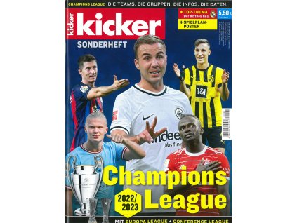 magazin Kicker Sonderheft Champions League DE 2022001