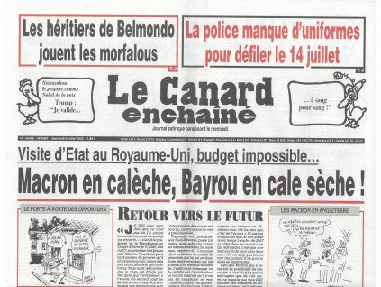 magazin Le Canard Enchainé FR 2025461