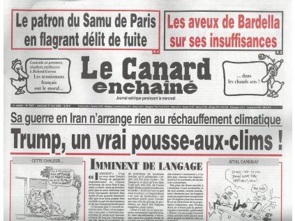 magazin Le Canard Enchainé FR 2026507