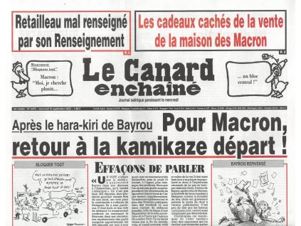 magazin Le Canard Enchainé FR 2025470