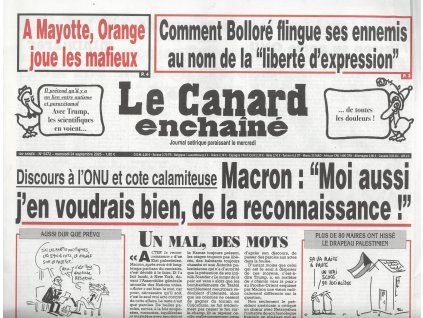 magazin Le Canard Enchainé FR 2025472